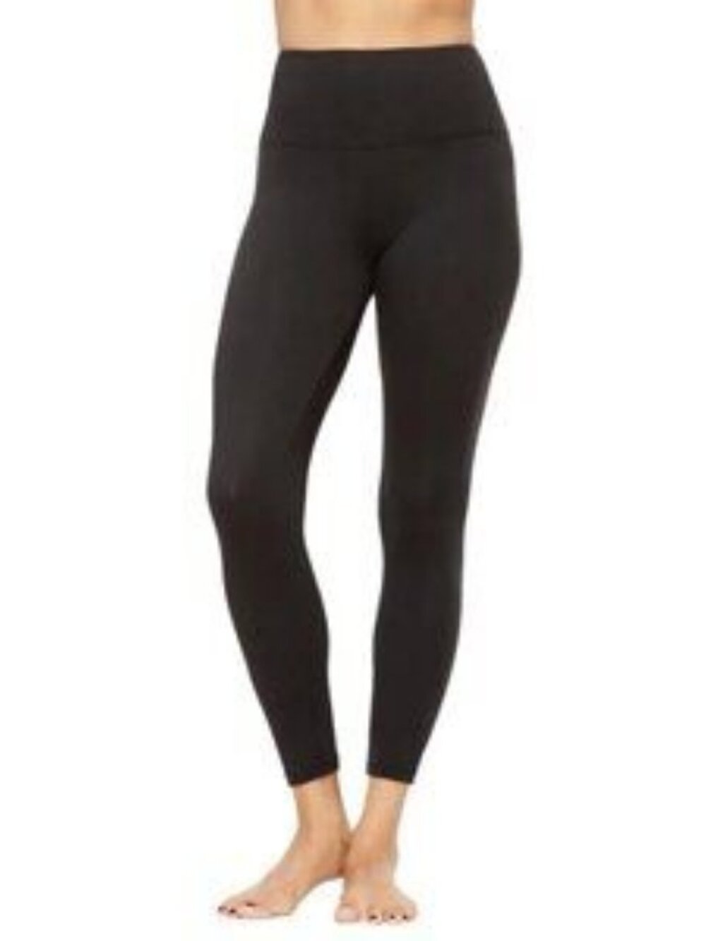 Felina NWT Women's Velvety Soft 7/8 Black Legging, 2-pack Choice of S, L or XL - Picture 4 of 16